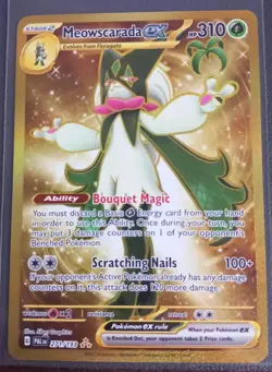 Meowscarada ex 271/193 S&V Paldea Evolved Secret Rare Pokemon Card Mint/NM - Image 1