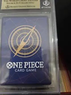BGS 10 Monkey D. Garp ST06-012 Treasure Cup Promo Top 16 ONE PIECE Card English - Image 3