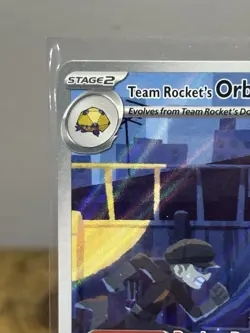 Pokemon TCG Team Rockets Orbeetle Destined Rivals 198/182 Illustration Rare Card - Image 3
