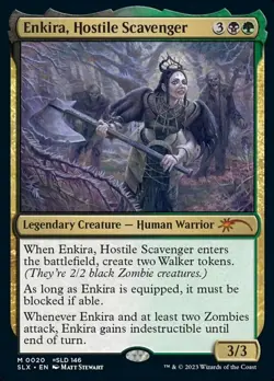 Enkira, Hostile Scavenger - SLX Cards #0020 MTG Magic The Gathering - Image 1