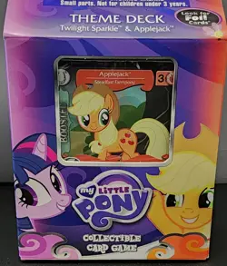 My Little Pony Card Game Premiere Theme Deck Twilight Sparkle & Applejack SEALED - Image 2