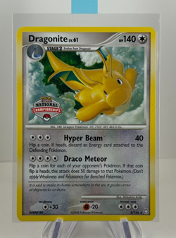 Dragonite - 2/146 - National Championships Promo 2009 Pokemon Stamped Card - Image 1