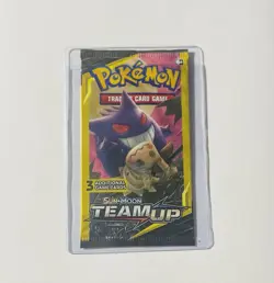 Pokemon Tcg Team Up 3-Card Mini Booster Pack x4 - Sealed Pack Art Set - Image 2