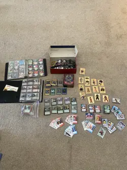 Grab Box Of 1000s Of Card Game Cards (DBZ, MAGIC, YUGIOH) - Image 1