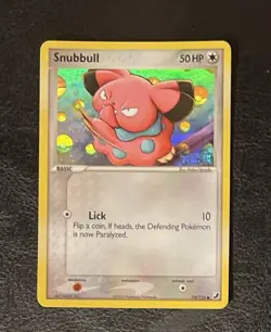 Pokemon Card Snubbull Unseen Forces 74/115 Reverse Holo Stamped NM - Image 1