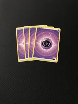 4x Psychic Energy Pokemon League Prize Pack Series 3 Card NM Pack Fresh - Image 1