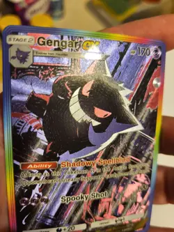 Gengar Pokemon TCG Pocket Custom Textured DIY Holo Foil Card - Image 3