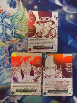 3x 3rd Anniversary Treasure Campaign Promo Set of 3 Event Cards English OP13 - Image 1