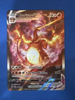 Pokemon TCG Charizard VMAX SWSH261 Black Star Promos Holo Card NM Condition - Image 1