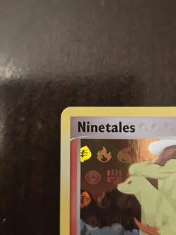 Ninetales 22/101 EX Hidden Legends Pokemon Card Reverse Holo Foil Rare NM - Image 2