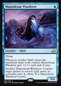 4x MTG Mausoleum Wanderer, Light Play, English Eldritch Moon - Image 1