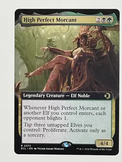 High Perfect Morcant - Extended Art - MTG Lorwyn Eclipsed - MTG Magic - Image 1