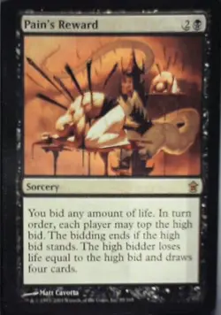 Pain's Reward - Saviors of Kamigawa: #85, Magic: The Gathering Nm R76 - Image 1