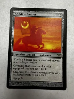 Konda's Banner *Champions of Kamigawa* MTG Magic the Gathering - Image 1