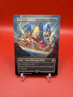 MTG Raugrin Triome 311 Showcase Ikoria: Lair of Behemoths NM - Image 1