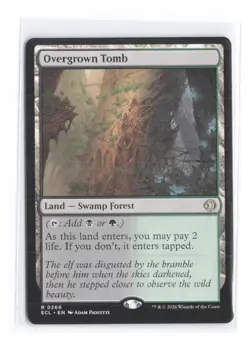Overgrown Tomb R Lorwyn Eclipsed 266 NM - Image 1