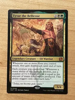 MTG NM Tyvar the Bellicose [March of the Machines: Aftermath] - Image 1