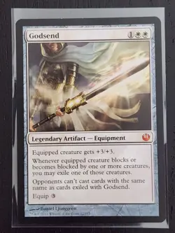 Godsend #12 MTG [Journey into Nyx] Mythic White Legendary Artifact Regular NM - Image 1