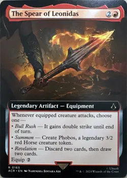 The Spear of Leonidas (Extended Art) R Universes Beyond: Assassin's Creed 165 NM - Image 1