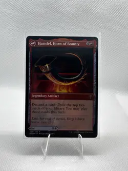 MTG Birgi, God of Storytelling Harnfel, Horn of Bounty (FOIL) 123 Kaldheim M/NM - Image 2