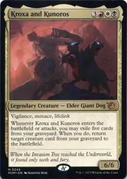 Kroxa and Kunoros - March of the Machine - Magic MTG NM - Image 1