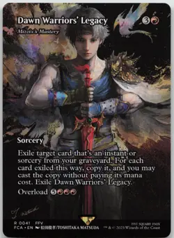 Dawn Warriors' Legacy - Mizzix's Mastery (Showcase) R FINAL FANTASY: s 41 NM - Image 1