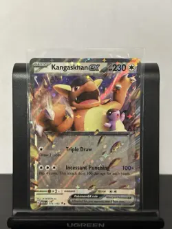 Pokemon 151 Kangaskhan EX 115/165 Holo Double Rare NM - Image 1