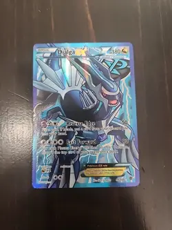 Pokemon Plasma Blast Dialga EX 99/101 Holo Full Art Mint Condition - Image 1