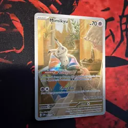Pokemon Paldean Fates Mimikyu Lot Mimikyu Pokemon Center + Charmander Promo - Image 3