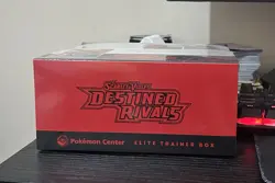 Pokemon TCG Destined Rivals Pokemon Center Elite Trainer Box (ETB) Sealed - Image 5