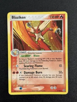 Pokemon EX EMERALD - #1/106 Blaziken - Holo - ENG - Image 1