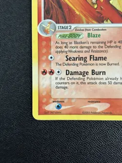 Pokemon EX EMERALD - #1/106 Blaziken - Holo - ENG - Image 5
