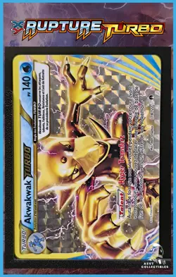 Carte Pokemon Akwakwak Turbo 18/122 XY09 XY Rupture Turbo FR XY9 - Image 1