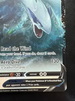 Pokemon Lugia V 138/195 Swsh12: Sword & Shield Silver Tempest Holo (NM) - Image 5