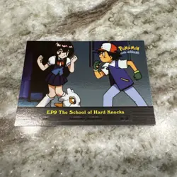 1999 Topps Pokemon Holo Foil EP9 The School of Hard Knocks Blue Logo - Image 1