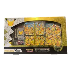 Pokemon Celebrations 25th Anniversary Pikachu V-Union Collection Box *Sealed* 820650809156 - Image 1