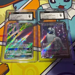 Pokemon TCG Graded Slab Lot Of 2 CGC Mint Japanese + Free Pokemon Pack - Image 1