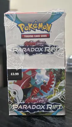 Pokemon TCG: Paradox Rift Half Booster Box (18 Packs) Sealed - Image 1
