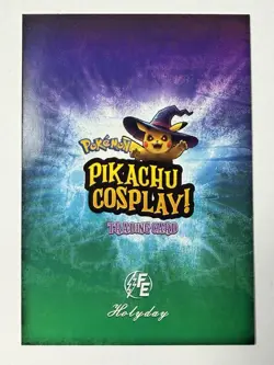 E.T. (Pikachu) #E15 - Silver Holo Box Hit Electric Pikachu Cosplay - Pokemon - Image 2