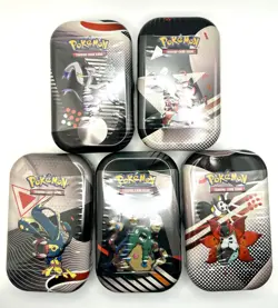 Factory Sealed Pokemon TCG Scarlet & Violet Black Bolt/White Flare Mini Tins - Image 1