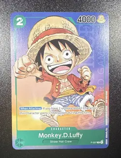 Monkey.D.Luffy (Anime Expo 2023) P-037 One Piece Promotion Cards Regular - Image 1