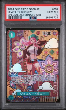 PSA 10 - Jewelry Bonney - ST02 007 SP OP08 - Japanese One Piece Card Two Legends - Image 1