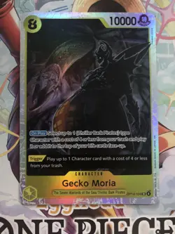 Gecko Moria Op14-104 Sr One Piece Game English - Image 1