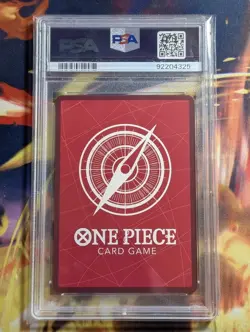 One Piece PSA 10 Uta OP06-001 Alt Art Leader Wings of the Captain Japanese - Image 2