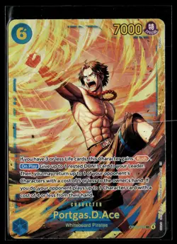 Portgas.D.Ace (119) OP13-119 Carrying On His Will Secret Rare One Piece - Image 1