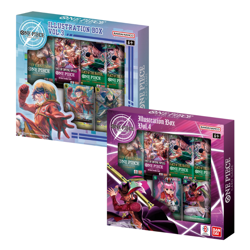 One Piece Card Game - Illustration Boxes Vol 3 & 4 (IB-O3 & IB-04) English - Image 1