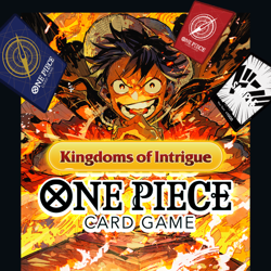 PICK YOUR MINT RARE CARDS - OP04 ENGLISH ONE PIECE KINGDOMS OF INTRIGUE - Image 1