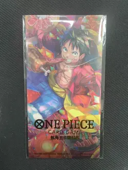 HOT ONE PIECE Game S-Chinese Monkey D. Luffy P-001 & New Year Red Packet - Image 3