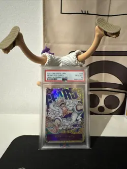 One Piece Card Monkey D. Luffy OP05-119 Alternate Art - PSA 10 Jap - Image 1