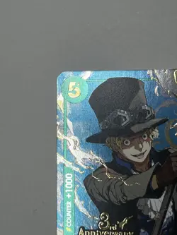 OP09-027 Winner Sabo 3rd Anniversary UC One Piece Card Game English NM - Image 4
